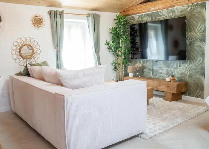 Apartamento Loft & Scandinave Romantique, King Size, Tv 65 Narbona
