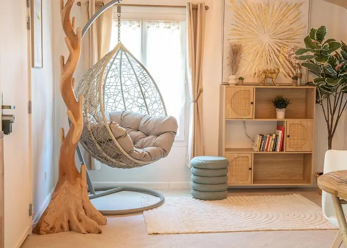 Apartment Loft & Scandinave Romantique, King Size, Tv 65 Narbonne